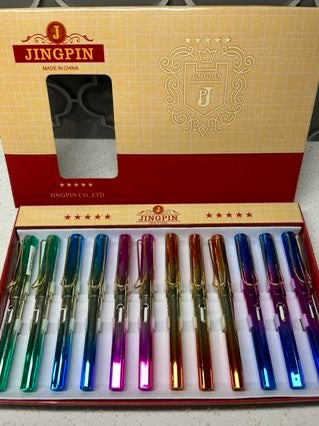 Chrome Rainbow Ombre Forever Pencils (Dozen)