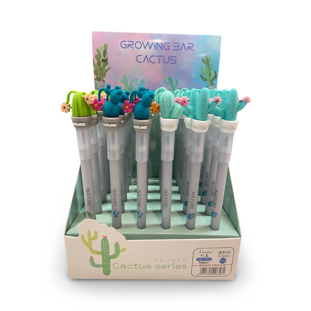 Gray Cactus Pens (Dozen)