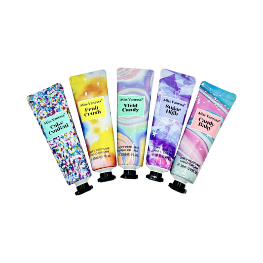 Candy & Fruit Perfumed Lotion w/ Hearts Pack of 5