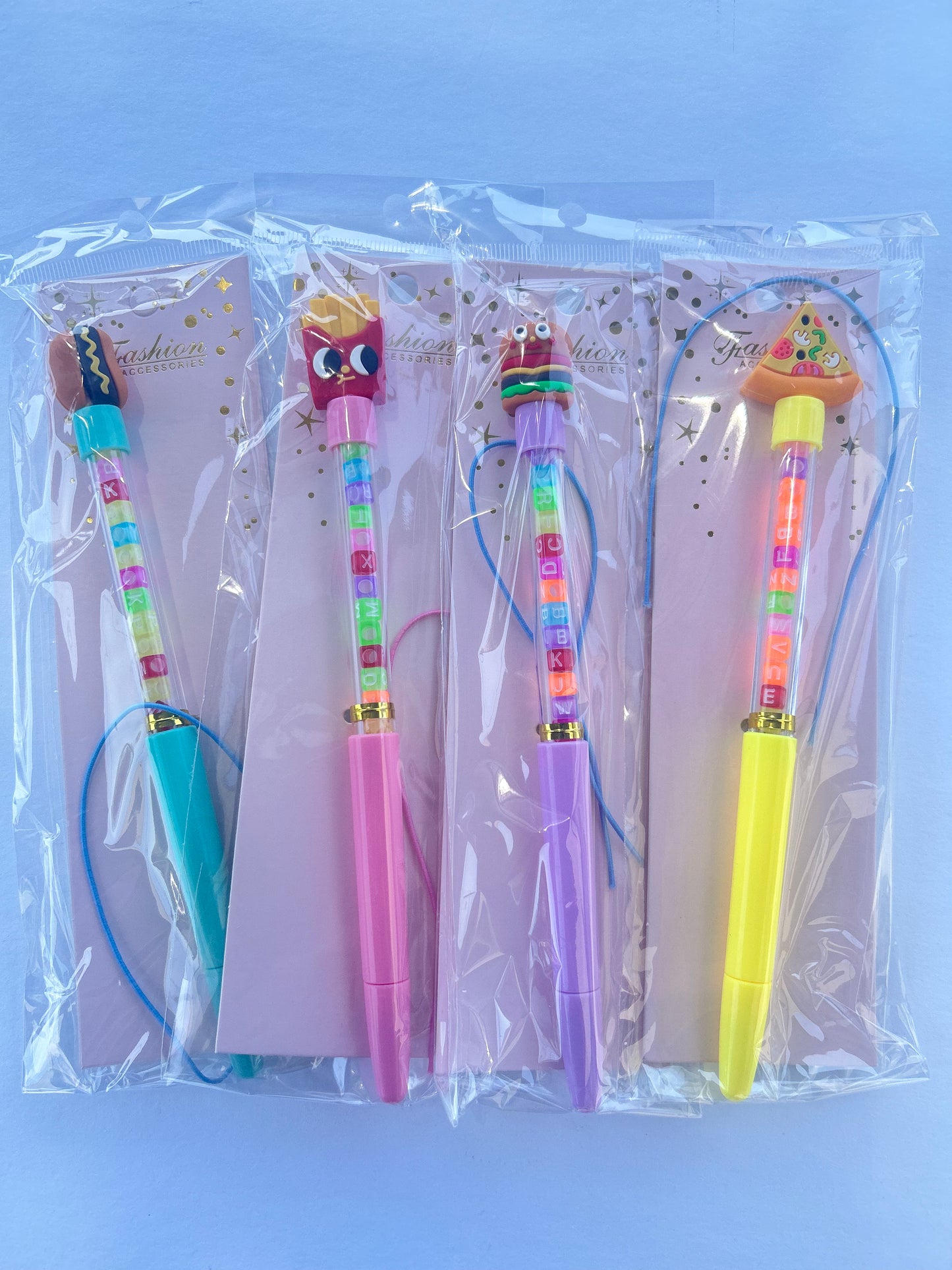 Fast Food Pens w/ Bracelet Making (Dozen)